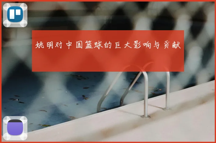 姚明对中国篮球的巨大影响与贡献